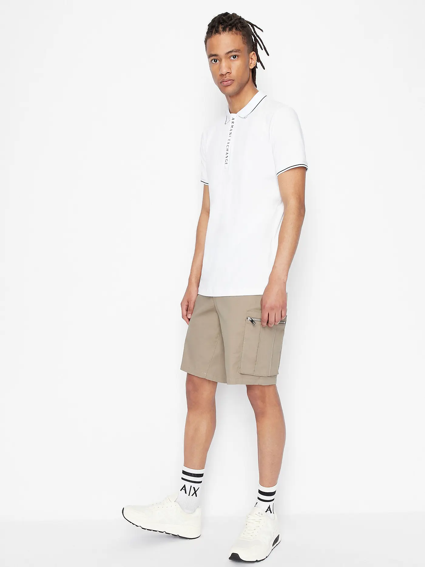 ARMANI EXCHANGE | Poloshirt | weiss